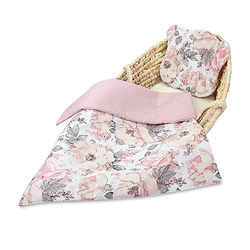 Manta TOTSY Baby (Algodão - Rosa - 75 x 60 cm) Totsy Baby - Roupa de cama e cama - algodão, rosa, 75x60 cm, lavável