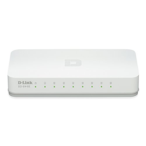 Switch D-LINK GO-SW-8E/E (8 Portas Fast Ethernet) D-Link - Concentradores e comutadores - 8 portas, fast ethernet