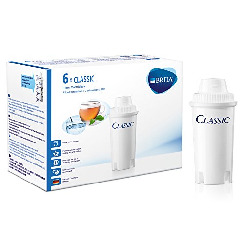 Filtro de Água BRITA Classic (6 unidades) BRITA - Cartuchos de filtro de água - cloro, impurezas, metais pesados