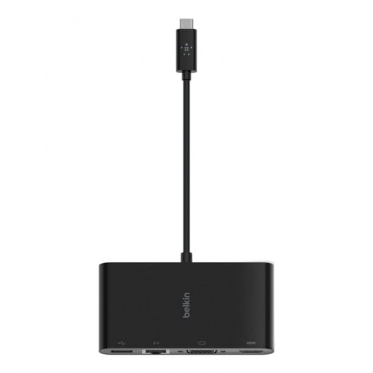 Hub BELKIN AVC005BTBK (USB-C - USB 3.0) Belkin - Cabos - usb-c, usb 3.0
