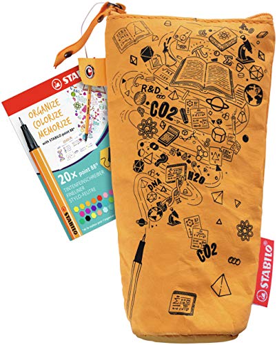 Caixa de 20 Canetas Fineliner STABILO Point 88 Stabilo - Canetas - 20 canetas, ponta 0,4 mm, tinta à base de água, lavável