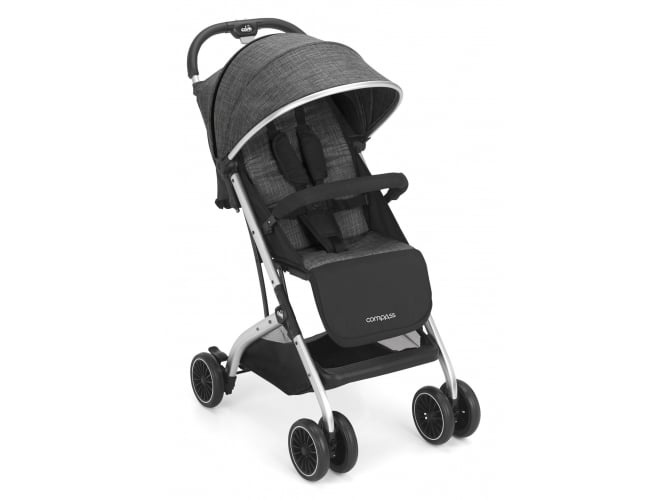 Carrinho de Bebé CAM COMPASS Cam Compass (Preto - Alumínio e Poliuretano - 68x43x86 cm) Cam - Móveis para bebês e crianças pequenas - alumínio, poliuretano, 68x43x86 cm