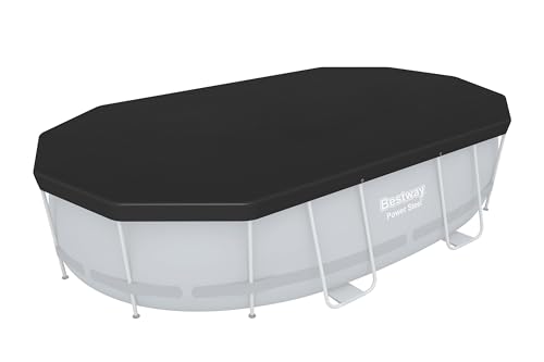 Cobertura de Pvc para Piscinas de Parede Metálica Oval Bestway Bestway - Coberturas de piscina e panos de chão - pvc, oval, compatível, piscina desmontável, metal