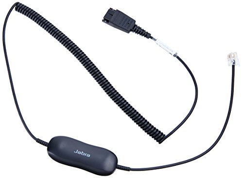 Cabo de Áudio JABRA (Jack 3.5mm - Jack 2.5m) Jabra - Acessórios para telefone - jack 3.5mm, jack 2.5m, plug & play