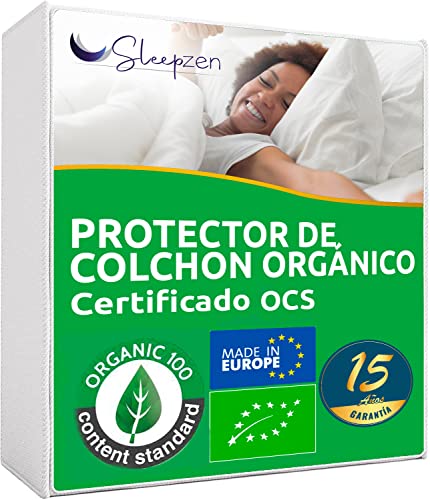 Protetor de Colchão MOLTON OCS Orgânico (150x200 cm) MALAREN - Roupa de cama - protetor, colchão, molton, ocs, orgânico