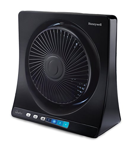 Ventoinha de Mesa Honeywell HT-354E | Preto Honeywell - Ventoinhas de mesa e de pedestal - 4 velocidades, oscilação, silenciosa, temporizador