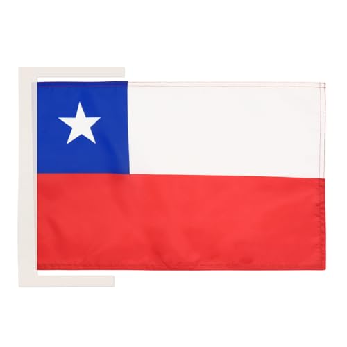 Bandeira de Chile 45X30 Cm Cordas Azul e Vermelho AZ FLAG - Bandeiras e cataventos - bandeira, chile, 45x30 cm, cordas, azul, vermelho