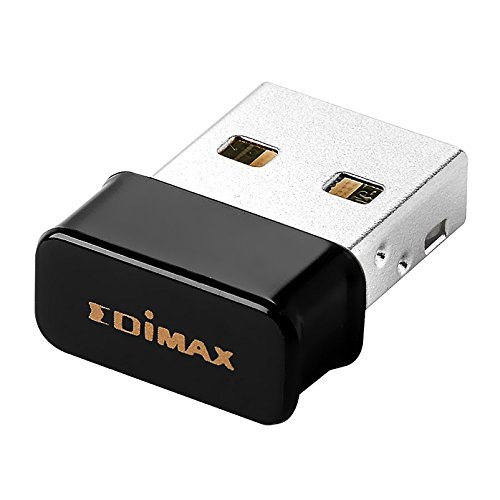 placa de rede Edimax EW-7611U2B WLAN/Bluetooth 150Mbit/s Preto Edimax - Placas e adaptadores de rede - usb, wireless lan, 150mbit/s, preto