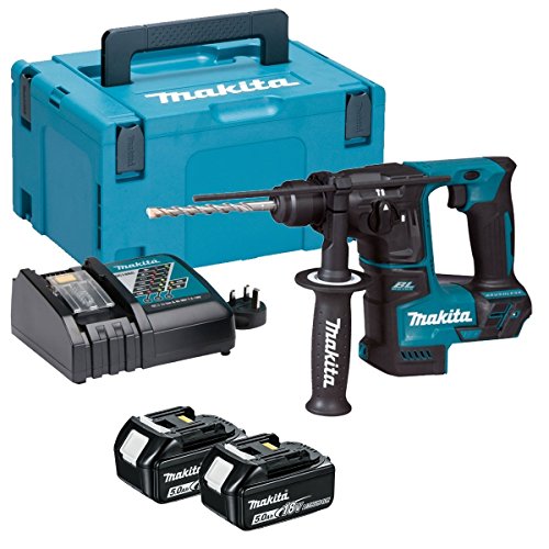 Martelo Perfurador MAKITA DHR171RTJ (Sem Fio - 0-4000 ipm - 1.7 J) Makita - Berbequins elétricos portáteis - sem fio, 0-4000 ipm, 1.7 J