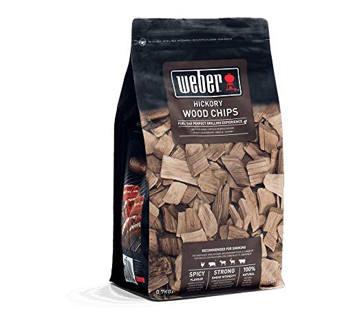 Lacas para Churrasqueira WEBER (Aço Inoxidável - 21.5x2.3cm) Weber - Chips de fumo e pellets - aço inoxidável, 21.5x2.3cm, hickory, compatível
