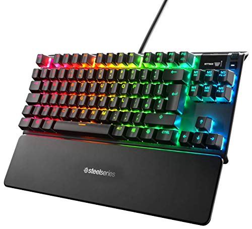 Teclado Gaming STEELSERIES Apex Pro Tkl Uk (Inglês - Preto) SteelSeries - Teclados - usb, qwerty, 104 teclas, preto
