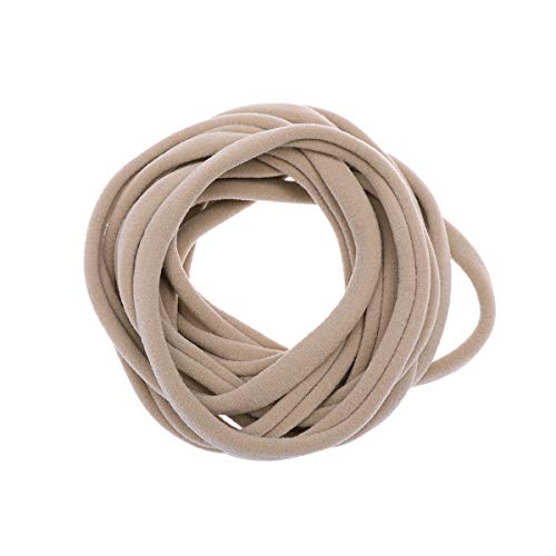 Trela de Cabelo LURROSE (Nylon - Bege - 23 cm) Lurrose - Faixas de cabelo - nylon, 23 cm, confortáveis