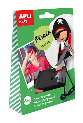 Kit de Artesanato para Crianças APLI Pirate APLI - Kits de artesanato de brinquedos - kit, artesanato, crianças, pirata