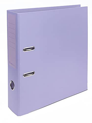 Interdruck Archivador de Palanca A4, 75 Mm, Color Lila Pastel Interdruk - Pastas Organizadoras - a4, 75 mm, lila pastel, plástico
