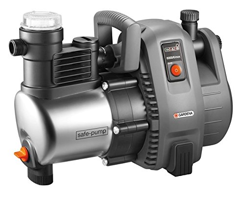 Bomba de Água GARDENA 6000/6 Inox (1300 W - 6000 L/h) Gardena - Ferramentas - 1300 w, 6000 l/h, filtro integrado, 5,5 metros