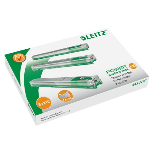 Cassete LEITZ de Encadernação PP Heavy Duty K10 (5 folhas) Leitz - Pentes e espiras de encadernação - cassete, leitz, encadernação, pp heavy duty k10, 5 folhas