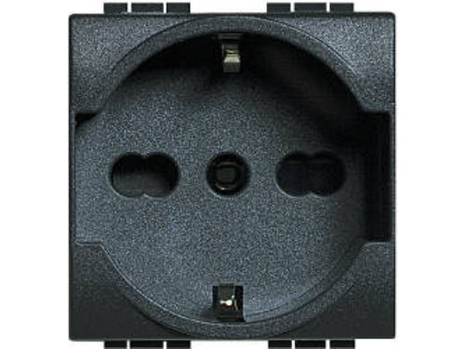 Tomada BTICINO L4140/16 CEE 7/3 Cinzento bticino - Tomadas e soquetes de energia - cee 7/3, cinzento, usb 16 a, 250 V