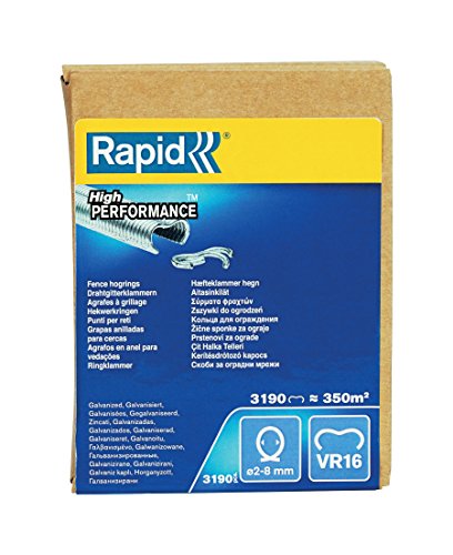 Rapid Vr16 Agrafes para Grelha Aço Galvanizado Rapid - Acessórios para cercas e portões - agrafes, grelha, aço galvanizado