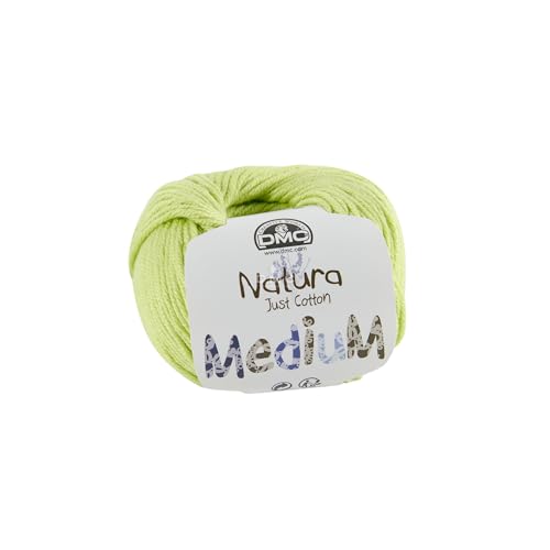Fio para Tecido DMC Natura Medium 50G (Algodão - Azul) DMC - Fibras para artesanato - algodão, azul, 50g