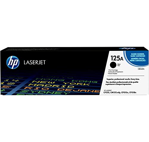 Toner HP 125A Noir (Consommable pour imprimante) HP - Cartuchos de toner e jato de tinta - 2200 páginas, preto, cartridge