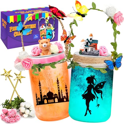 Kit de Artesanato para Crianças VIPNAJI Lantern Fairy VIPNAJI - Materiais de arte e artesanato - lanternas, luzes noturnas, manualidades, crianças