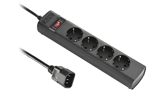 APC PZ42I-GR estabilizador de corrente 1 tomada(s) CA 250 V Preto APC by Schneider Electric - Fios e cabos elétricos - estabilizador, corrente, tomada, ca 250 v