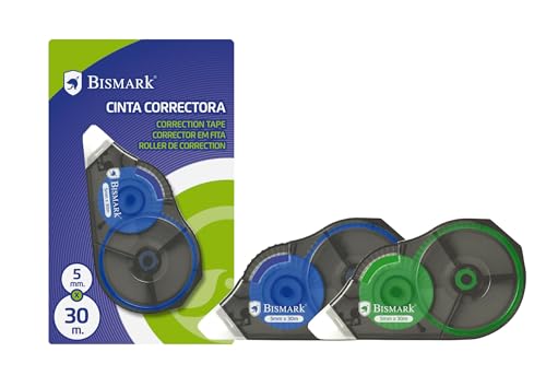 Fita Correctora BISMARK B-1170 (12 Unidades) BISMARK - Correção de fluídos, canetas e fitas - correção, rápida, eficiente, 42mm