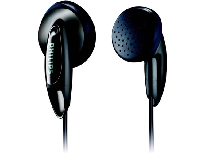 Auriculares Com fio PHILIPS TAE1105BK (In Ear - Microfone - Preto) Philips - Fones de ouvido e headsets - microfone, in ear, preto