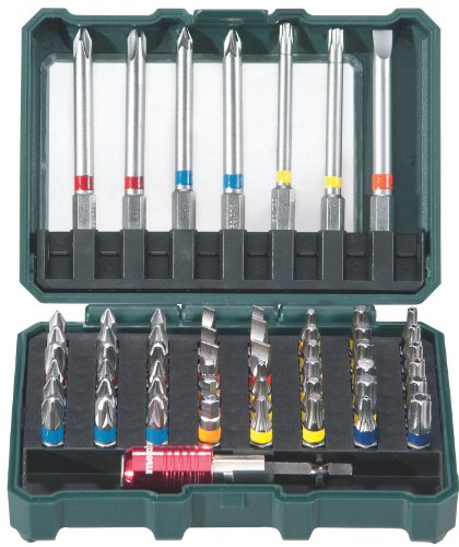 Conjunto de Brocas e Pontas Metabo 626702000 metabo - Chaves de fenda - brocas, pontas, Metabo