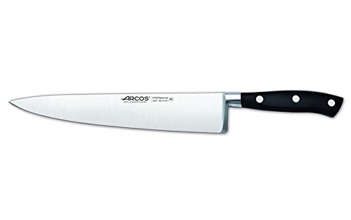 Faca Arcos Chef Riviera 233700 | Aço Inoxidável Arcos - Facas de cozinha - aço inoxidável, forjado nitrum, polioximetileno, caixa regalo