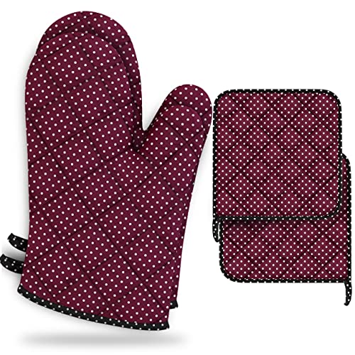 Conjunto 4 Luvas LEFUNDA De Algodão (L) LEFUNDA - Luvas de forno e pegadores de panelas - algodão, conjunto, 4 luvas