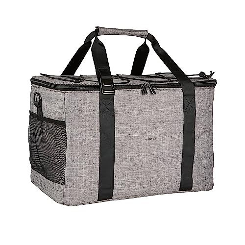 Mala para Alimentação AMZBASICS (Universal) Amazon - Porta-alimentos e bebidas - universal, fecho duplo, alça ajustável, resistente a manchas