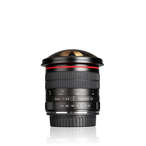 Objetiva MEIKE 8MM F3.5 Ultra Wide Angle Meike - Lentes de câmera - ultra wide-angle, 8mm, f3.5, montagem nikon f