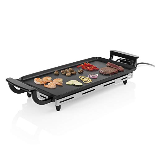 Grelhador de Mesa PRINCESS 01.102209.01.500 Princess - Eletrodomésticos de cozinha - antiaderente, termostato regulável, potência 1800w, superfície 44x23cm