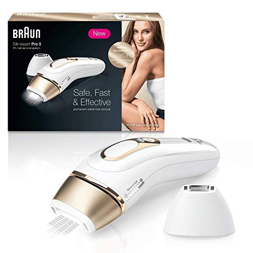 Depiladora SILK EXPERT PL5137 (Arranque - Multi-zonas - Recarregável) Braun - Acessórios de banheiro - arranque, multi-zonas, recarregável, luz pulsada