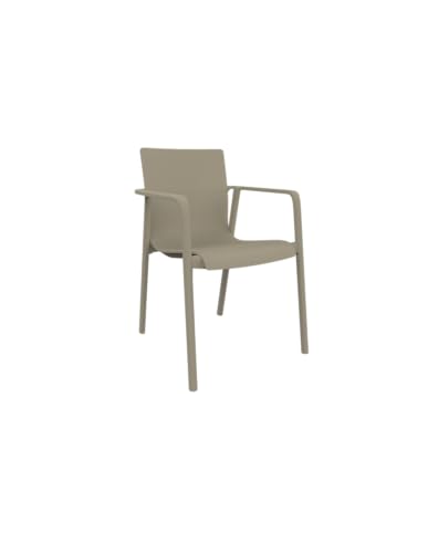 Conjunto de Cadeiras de Jardim JARDIN202 Porto Bege JARDIN202 - Móveis de exterior - polipropileno, aço, 2 cadeiras, apoio para braços
