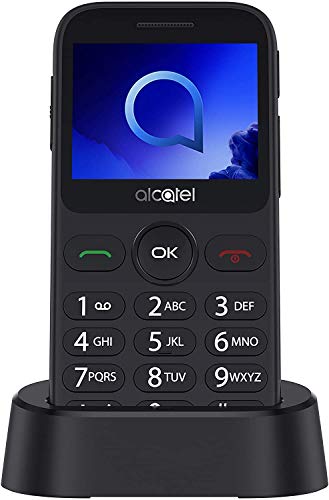 Telemóvel Sénior ALCATEL 2019G (2.4'' - 2G - Cinzento) ALCATEL - Telemóveis - sénior, 2.4 polegadas, 2G, cinzento
