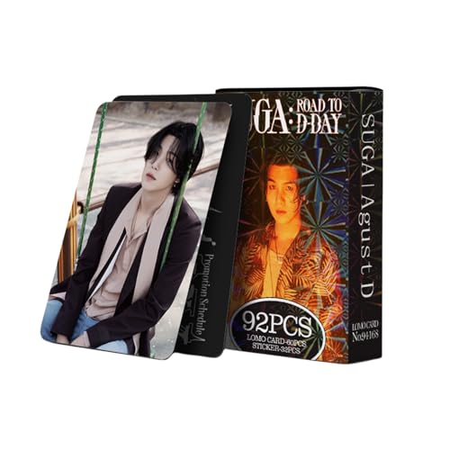 Álbum de Fotografias YUTO SUGA 1st Photocards Yuto - Postais - álbum, fotografias, 92 cartões, papel brilhante, álbuns, BTS