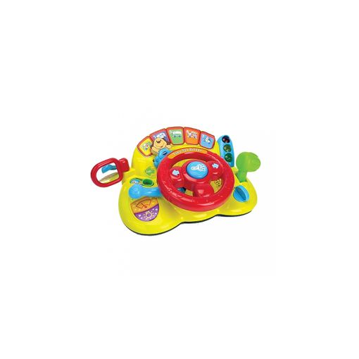Jogo Didático VTECH O volante das descobertas (Idade Mínima: 2) VTech - Brinquedos - volante, botões coloridos, luzes de sinalização, alavanca de velocidade