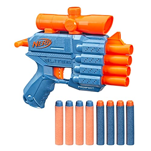 Lançador de Ar NERF Elite 2.0 Prospect Qs-5 Hasbro - Armas de brinquedo e acessórios - lançador de ar, NERF Elite, prospect qs-5, design fácil, dardos, mirage telescópica