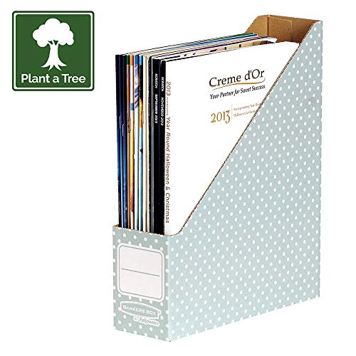 Suporte para Revistas FELLOWES Style Magazine File Verde e Branco Fellowes - Arquivamento e organização - suporte, revistas, fellowes, style, magazine file, verde branco