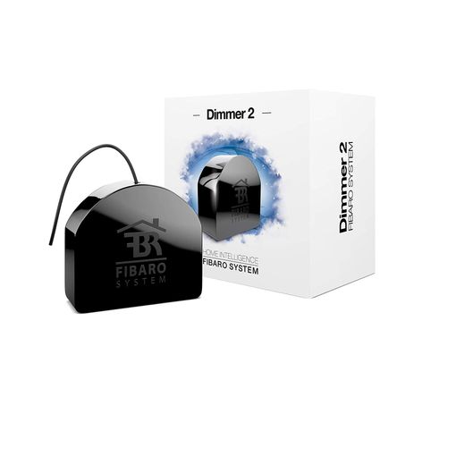 Dimmer 2 Fibaro Fgd-212 Fibrarobo FIBARO - Interruptores de luz - dimmer, 2 fibaro, fgd-212, remoto, preto, 0,5 w