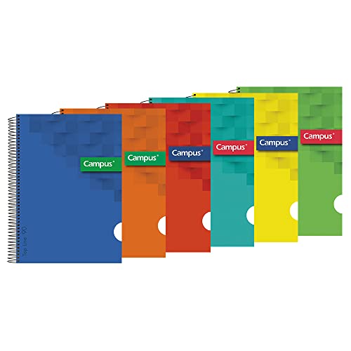 Caderno Campus Quadrado (A4 - 21.5x29.7cm) MAKRO PAPER - Cadernos e bloco de notas - quadrado, a4, 21.5x29.7cm