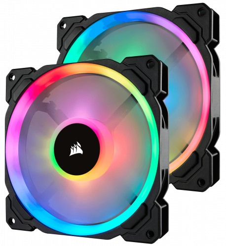 Corsair Ll140 Rgb Caixa de Computador Ventoinha 14 Cm Branco Corsair - Peças de refrigeração de sistema de computador - rgb, ventoinha, 14 cm, branco