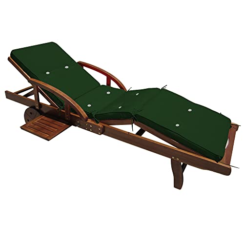 Almofada de Jardim DETEX (Verde - Espuma - 195 x 55 x 5 cm) Detex - Almofadas para cadeiras e sofás - verde, espuma, 195x55x5cm