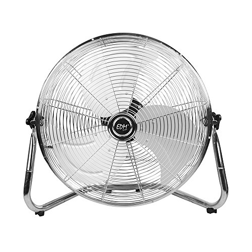 Ventoinha de Chão FORES Pack de 2 Unidades (130 W - Diâmetro 50 cm) EDM - Ventoinhas de mesa e de pedestal - 130w, 50 cm, compacta, três asas