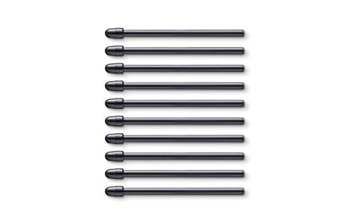 Caneta Stylus WACOM 10 Unidades (Preto) Wacom - Pontas de caneta stylus e recargas - preto, resistente à água, 10 unidades