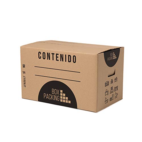 Caixa de Arrumação BOX PACKING (6 Un - 50 x 30 x 30 cm) Box Packing - Caixas de mudança e envio - caixa, arrumação, box packing, 6 unidades
