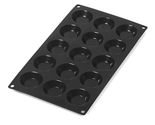 Forma para 15 Tartes em Silicone LEKUE 0620515N01M022 Lékué - Formas de torta e quiche - silicone, tartes, 15 unidades