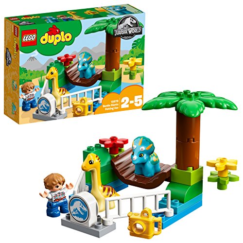 LEGO Duplo Jurassic World: Mini-zoo Gigantes Mansos 10879 LEGO - Blocos de encaixe - lego, duplo, jurassic world, mini zoo, gigantes mansos